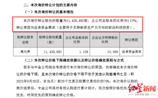 配资炒股网站 3600亿大牛股新易盛董事长拟高位减持，减持股份最新市值超40亿，将降为第二大股东